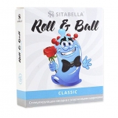 стимулирующий презерватив-насадка Roll   Ball Classic - Sitabella - купить с доставкой в Новомосковске