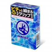 Презервативы Sagami Squeeze волнистой формы - 5 шт. - Sagami - купить с доставкой в Новомосковске