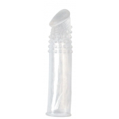 Насадка-удлинитель из прозрачного силикона LIDL EXTRA SILICONE PENIS EXTENSION - Seven Creations - в Новомосковске купить с доставкой