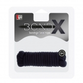 Чёрная веревка для связывания BONDX LOVE ROPE - 5 м. - Dream Toys - купить с доставкой в Новомосковске