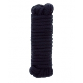 Чёрная веревка для связывания BONDX LOVE ROPE - 5 м. - Dream Toys - купить с доставкой в Новомосковске