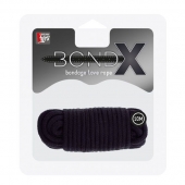 Черная веревка для связывания BONDX LOVE ROPE - 10 м. - Dream Toys - купить с доставкой в Новомосковске
