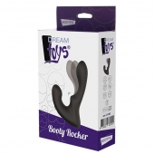 Чёрный массажер простаты с 2 моторами BOOTY ROCKER - Dream Toys - в Новомосковске купить с доставкой