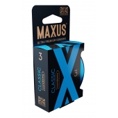 Классические презервативы в железном кейсе MAXUS Classic - 3 шт. - Maxus - купить с доставкой в Новомосковске