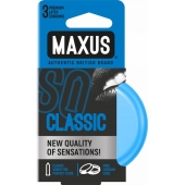 Классические презервативы в железном кейсе MAXUS Classic - 3 шт. - Maxus - купить с доставкой в Новомосковске