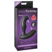 Черный массажер простаты Electro Stim Prostate Vibe с электростимуляцией - 13,3 см. - Pipedream - купить с доставкой в Новомосковске