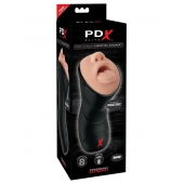 Мастурбатор-ротик Deep Throat Vibrating Stroker - Pipedream - в Новомосковске купить с доставкой