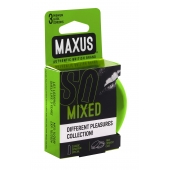 Презервативы в железном кейсе MAXUS Mixed - 3 шт. - Maxus - купить с доставкой в Новомосковске