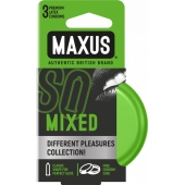 Презервативы в железном кейсе MAXUS Mixed - 3 шт. - Maxus - купить с доставкой в Новомосковске