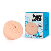 Телесная насадка-вагина на помпу - Sex Expert - в Новомосковске купить с доставкой