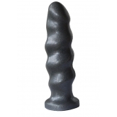 Черная насадка на трусики харнесс Platinum - 16 см. - LOVETOY (А-Полимер) - купить с доставкой в Новомосковске