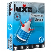 Презерватив LUXE Maxima  Глубинная бомба  - 1 шт. - Luxe - купить с доставкой в Новомосковске