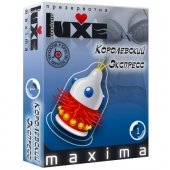 Презерватив LUXE Maxima  Королевский экспресс  - 1 шт. - Luxe - купить с доставкой в Новомосковске