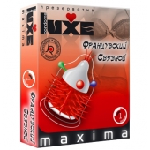 Презерватив LUXE Maxima  Французский связной  - 1 шт. - Luxe - купить с доставкой в Новомосковске