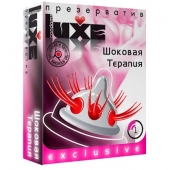 Презерватив LUXE Exclusive  Шоковая Терапия  - 1 шт. - Luxe - купить с доставкой в Новомосковске