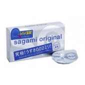 Ультратонкие презервативы Sagami Original QUICK - 6 шт. - Sagami - купить с доставкой в Новомосковске