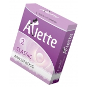 Классические презервативы Arlette Classic - 3 шт. - Arlette - купить с доставкой в Новомосковске