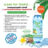 Очищающий спрей для игрушек CLEAR TOY Tropic - 100 мл. - Биоритм - купить с доставкой в Новомосковске