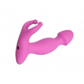 Розовый стимулятор простаты с усиками - 15 см. - 4sexdreaM - в Новомосковске купить с доставкой