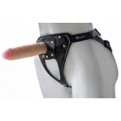 Универсальный мягкий пояс с насадкой Hard brutal BDSM-КОНСУЛ - 17 см. - LOVETOY (А-Полимер) - купить с доставкой в Новомосковске