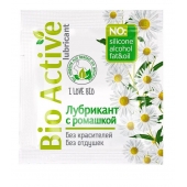 Пробник лубриканта на водной основе Bio Active - 3 гр. - Биоритм - купить с доставкой в Новомосковске