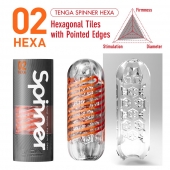 Мастурбатор SPINNER Hexa - Tenga - в Новомосковске купить с доставкой