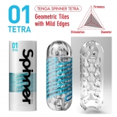 Мастурбатор SPINNER Tetra - Tenga - в Новомосковске купить с доставкой