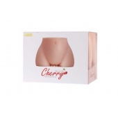 Мастурбатор-полуторс Cherry с вибрацией и двумя любовными тоннелями - KOKOS - в Новомосковске купить с доставкой