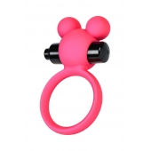Розовое виброкольцо на пенис A-Toys - A-toys - в Новомосковске купить с доставкой