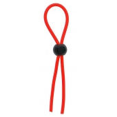 Красное эрекционное лассо с одной бусиной-утяжкой STRETCHY THIN LASSO - Dream Toys - в Новомосковске купить с доставкой