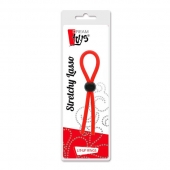 Красное эрекционное лассо с одной бусинкой-утяжкой STRETCHY THICK LASSO - Dream Toys - в Новомосковске купить с доставкой