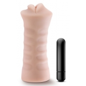 Телесный мастурбатор-ротик Angie - Blush Novelties - в Новомосковске купить с доставкой