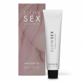 Лубрикант на водной основе Slow Sex Anal Play Gel - 30 мл. - Bijoux Indiscrets - купить с доставкой в Новомосковске
