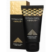 Гель для увеличения члена Titan Gel Gold Tantra - 50 мл. - Titan - купить с доставкой в Новомосковске
