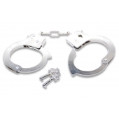 Наручники с ключами Official Handcuffs - Pipedream - купить с доставкой в Новомосковске