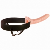 Мужской полый страпон 10  Hollow Strap-On - 24 см. - Pipedream - купить с доставкой в Новомосковске