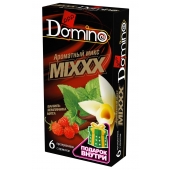 Ароматизированные презервативы DOMINO  Ароматный микс  - 6 шт. - Domino - купить с доставкой в Новомосковске