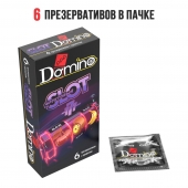 Ароматизированные презервативы DOMINO  Фруктовый слот  - 6 шт. - Domino - купить с доставкой в Новомосковске