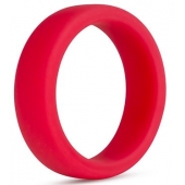 Красное эрекционное кольцо Silicone Go Pro Cock Ring - Blush Novelties - в Новомосковске купить с доставкой
