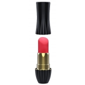 Клиторальный стимулятор-помада LIPSTICK - 9,3 см. - Dream Toys - купить с доставкой в Новомосковске