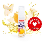 Гель-смазка Tutti-frutti со вкусом сочной дыни - 30 гр. - Биоритм - купить с доставкой в Новомосковске