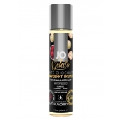 Лубрикант с ароматом трюфелей из белого шоколада и малины JO GELATO WHITE CHOCOLATE RASPBERRY TRUFFLE - 30 мл. - System JO - купить с доставкой в Новомосковске