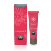 Возбуждающий интимный гель для двоих STIMULATION GEL Pomegranate   Nutmeg - 30 мл. - Shiatsu - купить с доставкой в Новомосковске