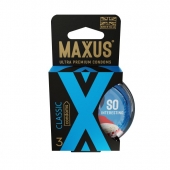 Классические презервативы в пластиковом кейсе MAXUS Classic - 3 шт. - Maxus - купить с доставкой в Новомосковске