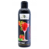 Интимный гель-смазка JUICY FRUIT с ароматом клубники - 200 мл. - БиоМед - купить с доставкой в Новомосковске