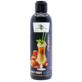 Интимный гель-смазка JUICY FRUIT с ароматом солёной карамели - 200 мл. - БиоМед - купить с доставкой в Новомосковске