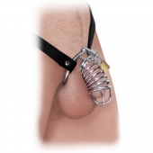 Кольцо верности Extreme Chastity Belt с фиксацией головки - Pipedream - купить с доставкой в Новомосковске