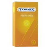 Текстурированные презервативы Torex  Ребристые  - 12 шт. - Torex - купить с доставкой в Новомосковске