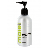 Лубрикант с согревающим эффектом MALE Cobeco Warm Lubricant - 250 мл. - Cobeco - купить с доставкой в Новомосковске