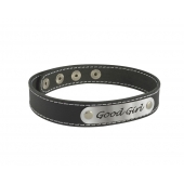 Чокер с белой строчкой Good Girl - Sitabella - купить с доставкой в Новомосковске